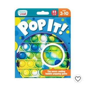 Bundle of 2 boxes- Pop It! Blue-Green Tie Dye Bubble Popping and Sensory Game,